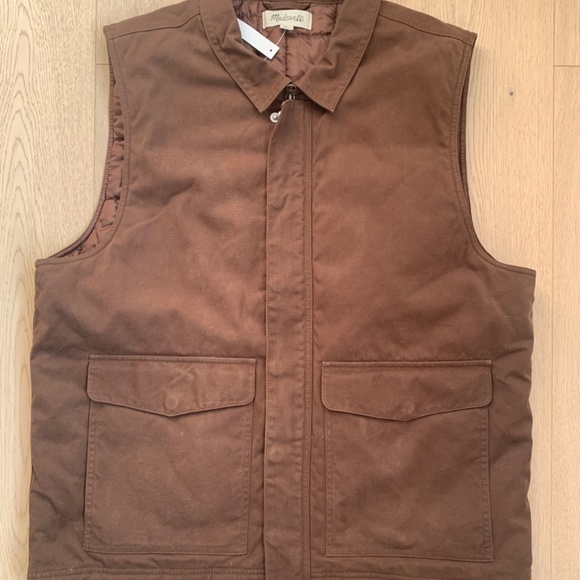 Madewell Waxed Cotton Vest - Picture 2 of 7